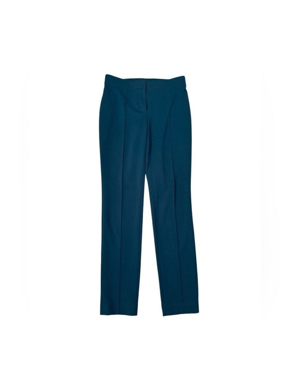 Akris Punto Teal Blue Green Viscose Blend Dress Pants Size 6 Office Career Work